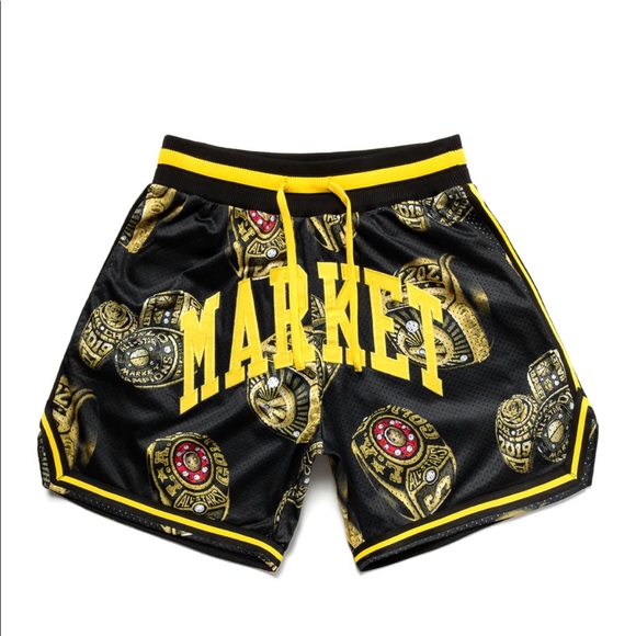 NWT Chinatown Market “3D Rings Basketball Jersey” & 3D Rings Basketball Shorts - Picture 2 of 3